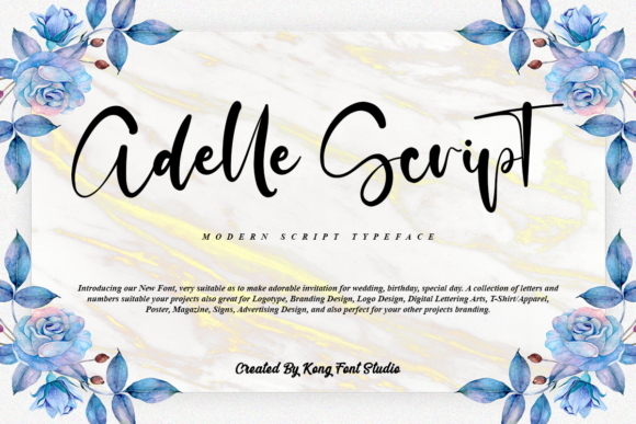Adelle Script: A Playful Handwritten Font for Modern Projects