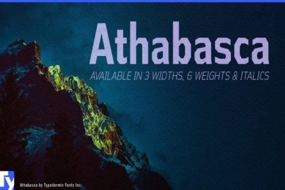 Athabasca: A Modern Typeface for Bold Branding