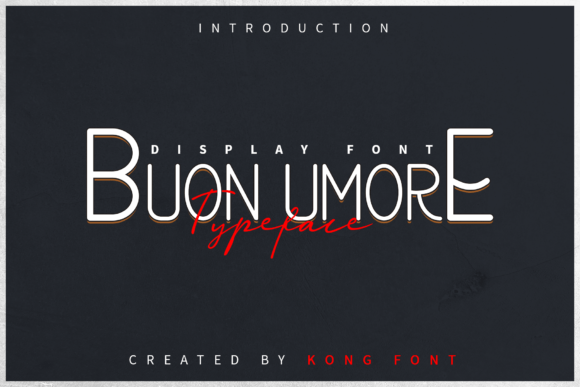 Buon Umore: A Fresh Take on Handwritten Typography