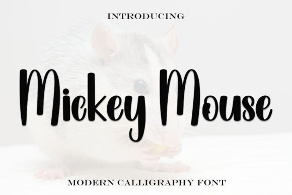 Capturing the Magic: A Designer's Guide to the Mickey Mouse Typeface