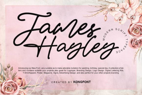James Hayley: A Script Font with Personality and Purpose
