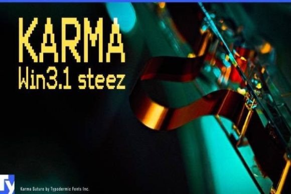 Karma: The Pixel Font with a Modern Twist