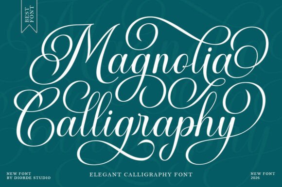 Magnolia Calligraphy: A Fresh Take on Elegant Script