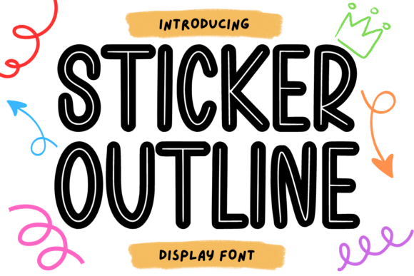 Sticker Outline: Adding Playful Dimension to Your Designs